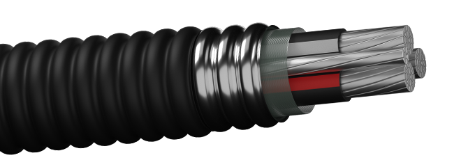 CABLE ARMAKOB® TIPO MC SERIE 8000 XHHW-2 LS CT SR 600V 90°C CON CUBIERTA DE PVC